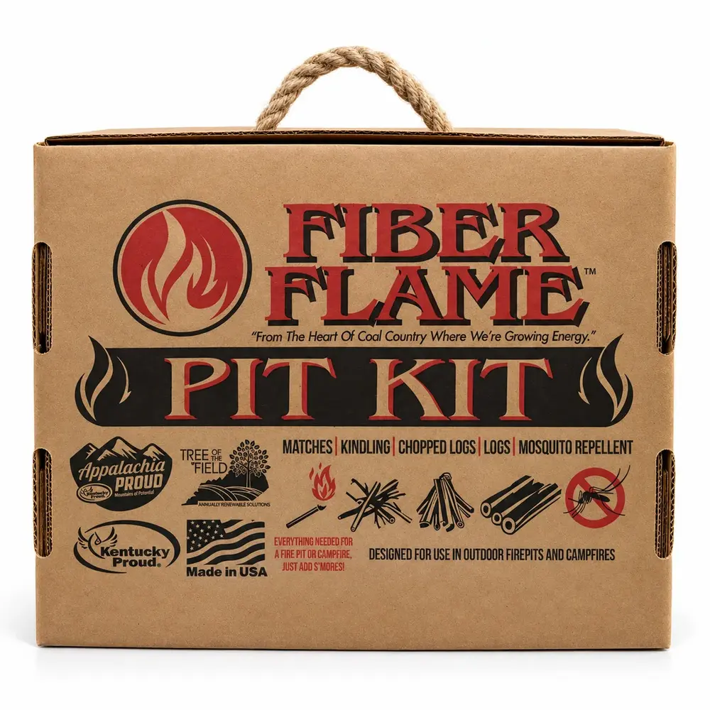 Fiber Flame Pit Kit
